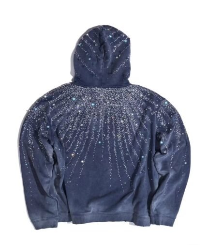 Unisex Customizable Rhinestone Hoodie